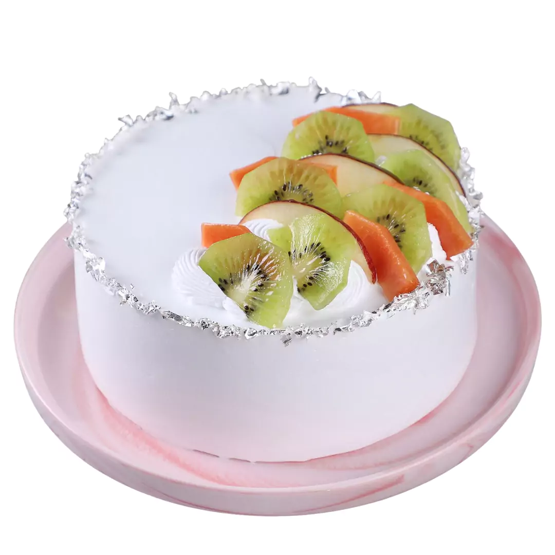 Sugarless Kiwi Punch Cake