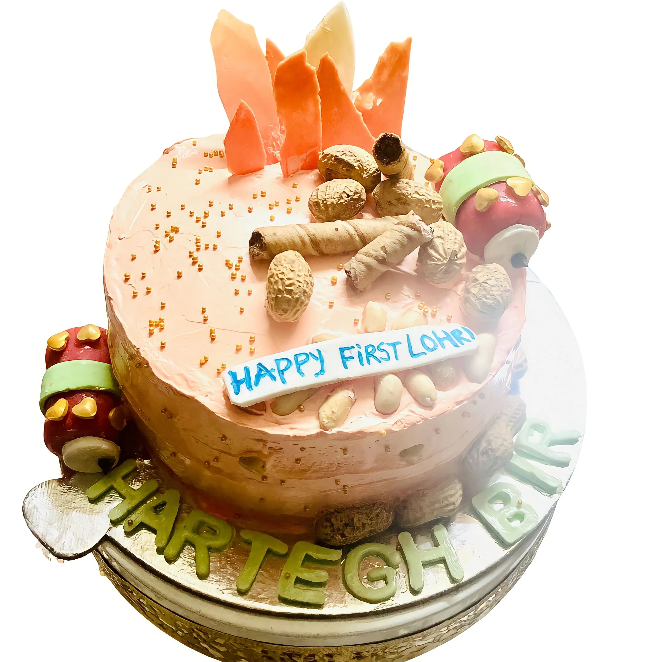 Happy First Lohri Cake