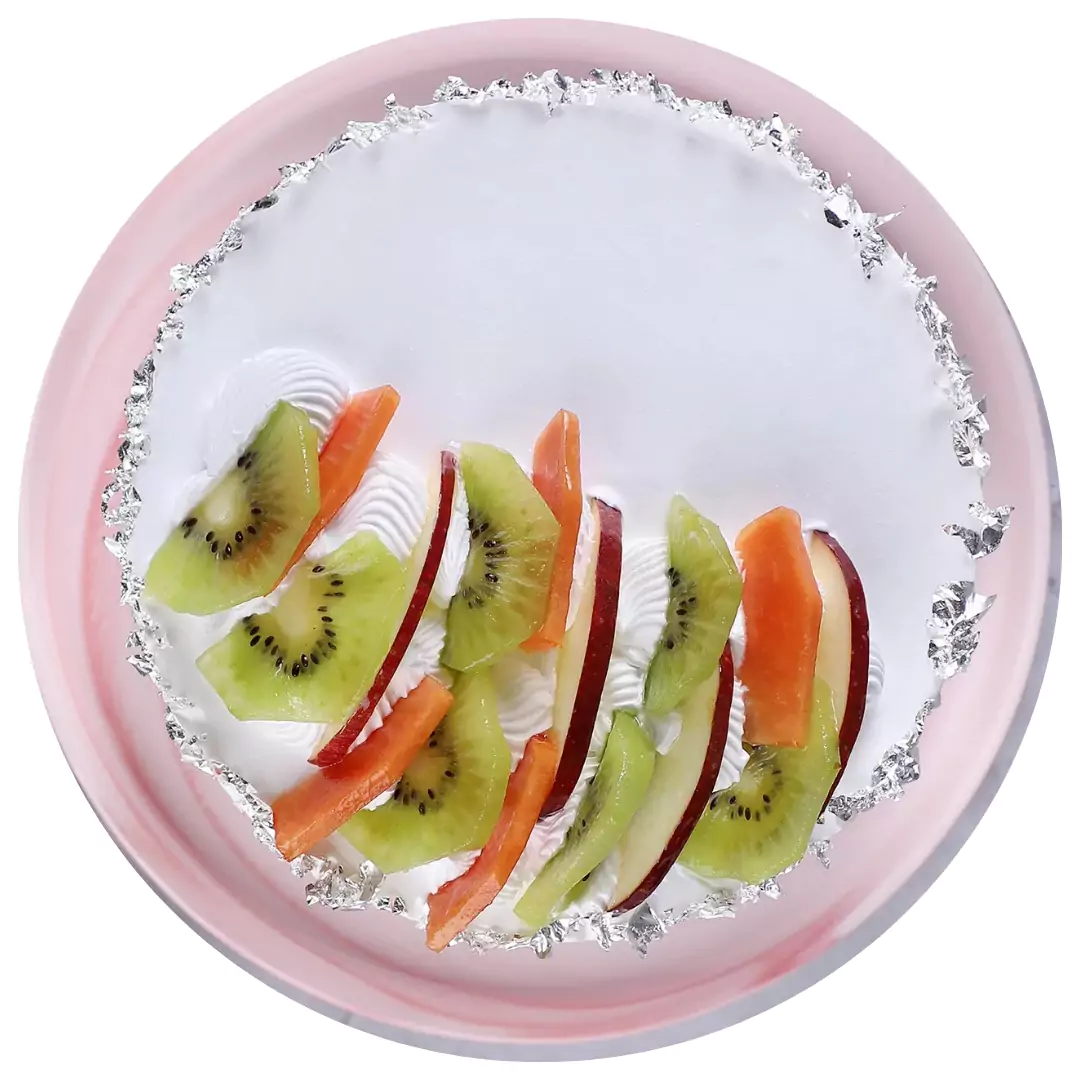 Sugarless Kiwi Punch Cake