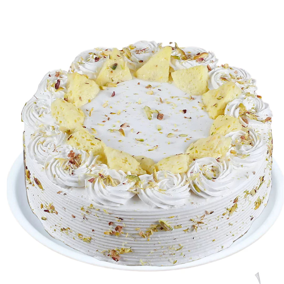 Delightful Rasmalai Vanilla Cake