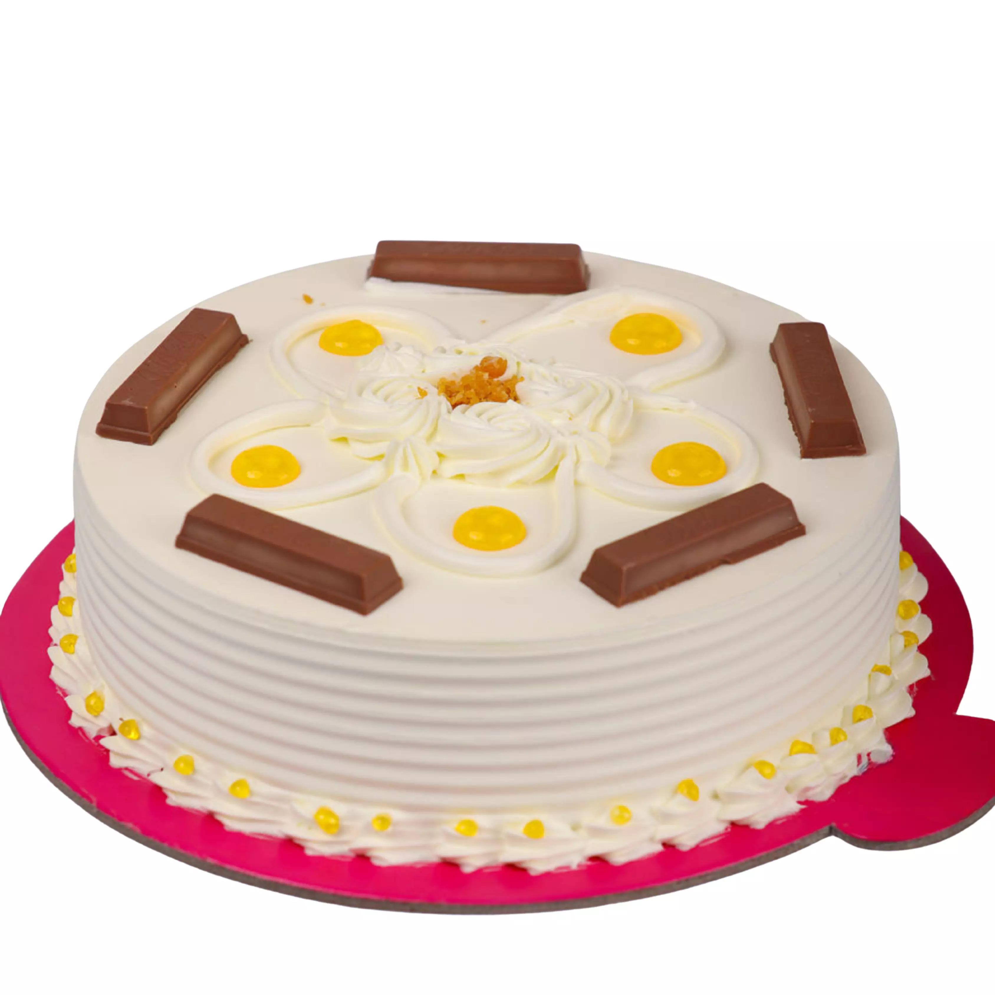 KitKat Butterscotch Cake