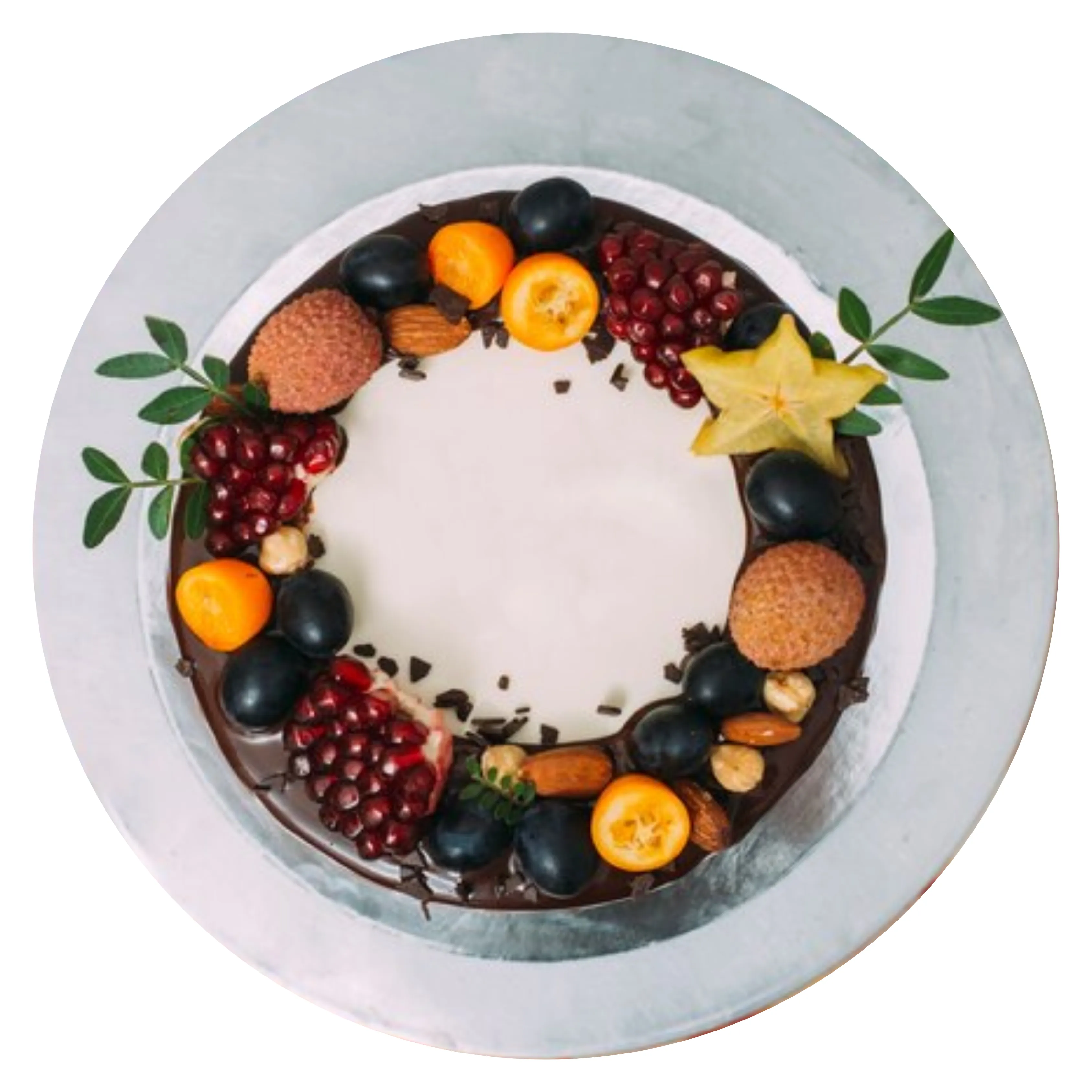Fruit Overloaded Vanilla Cake
