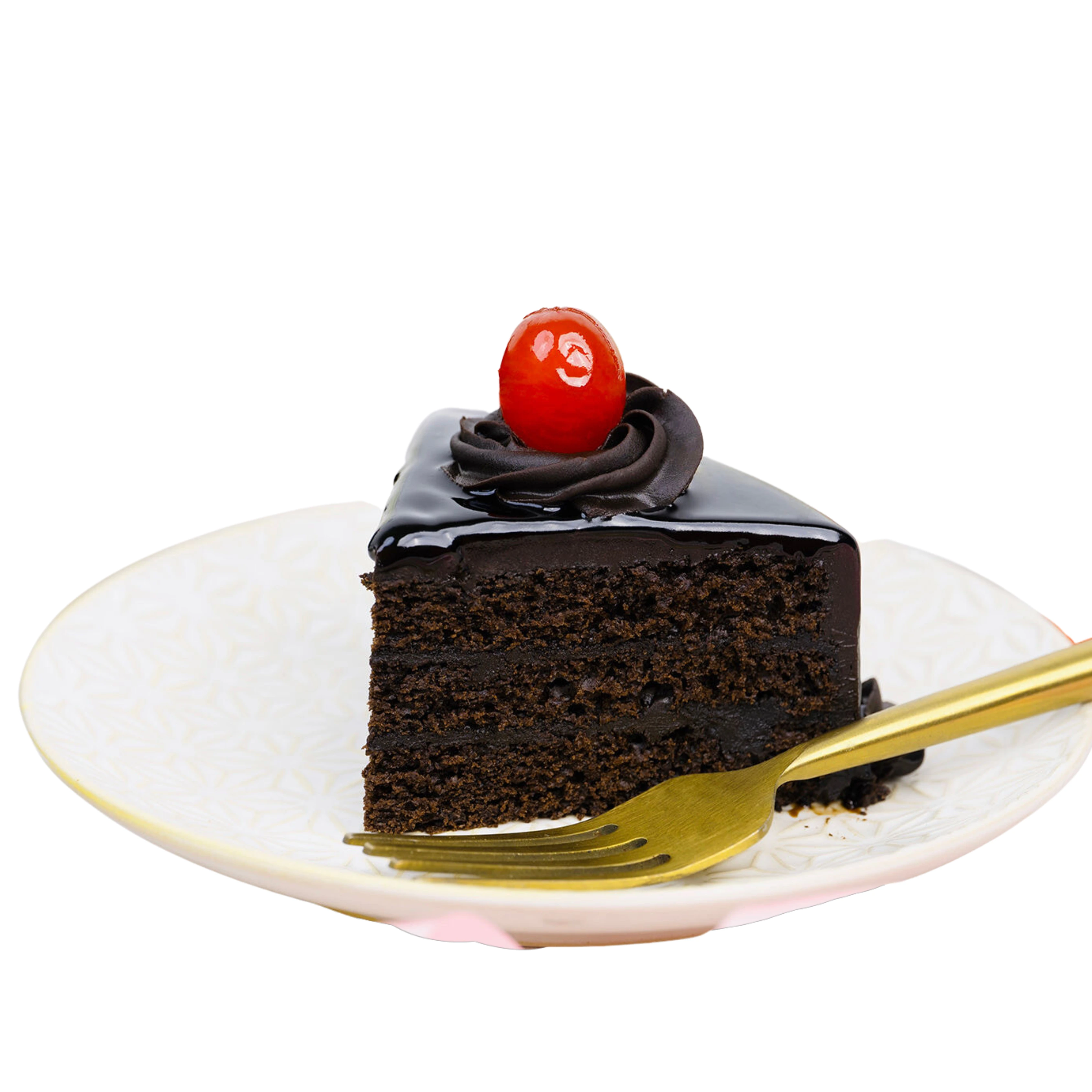 Decorated Chocolate Truffle Cake
