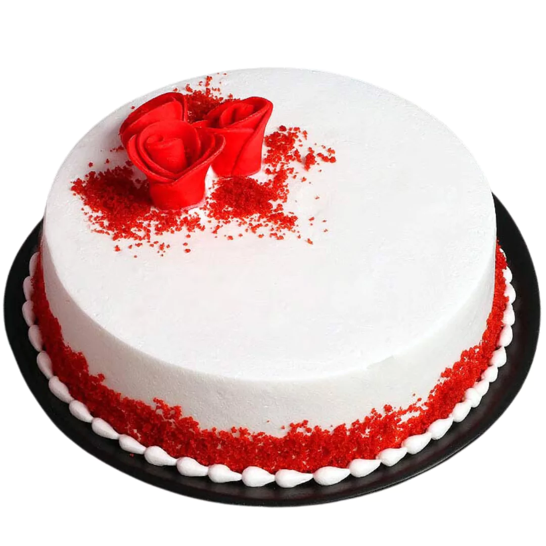 Red Velvet Fresh Cream Cake